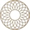 Ekena Millwork Cannes Wood Fretwork Pierced Ceiling Medallion, Birch, 18"OD x 6 1/8"ID x 1/4"T CMWP18X18X0250CNBI - alternate 3
